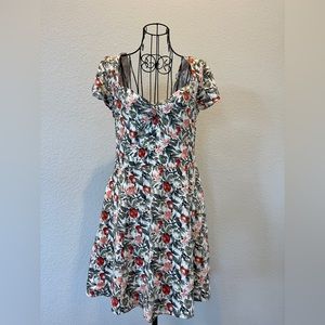 Abercrombie Tall Floral Sun Dress with Pockets